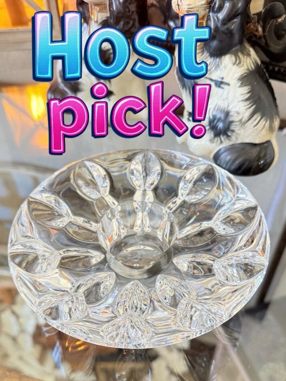 Vintage Signed Miller Rogaska Equinox Snowflake Tea light Holder - Picture 3 of 9